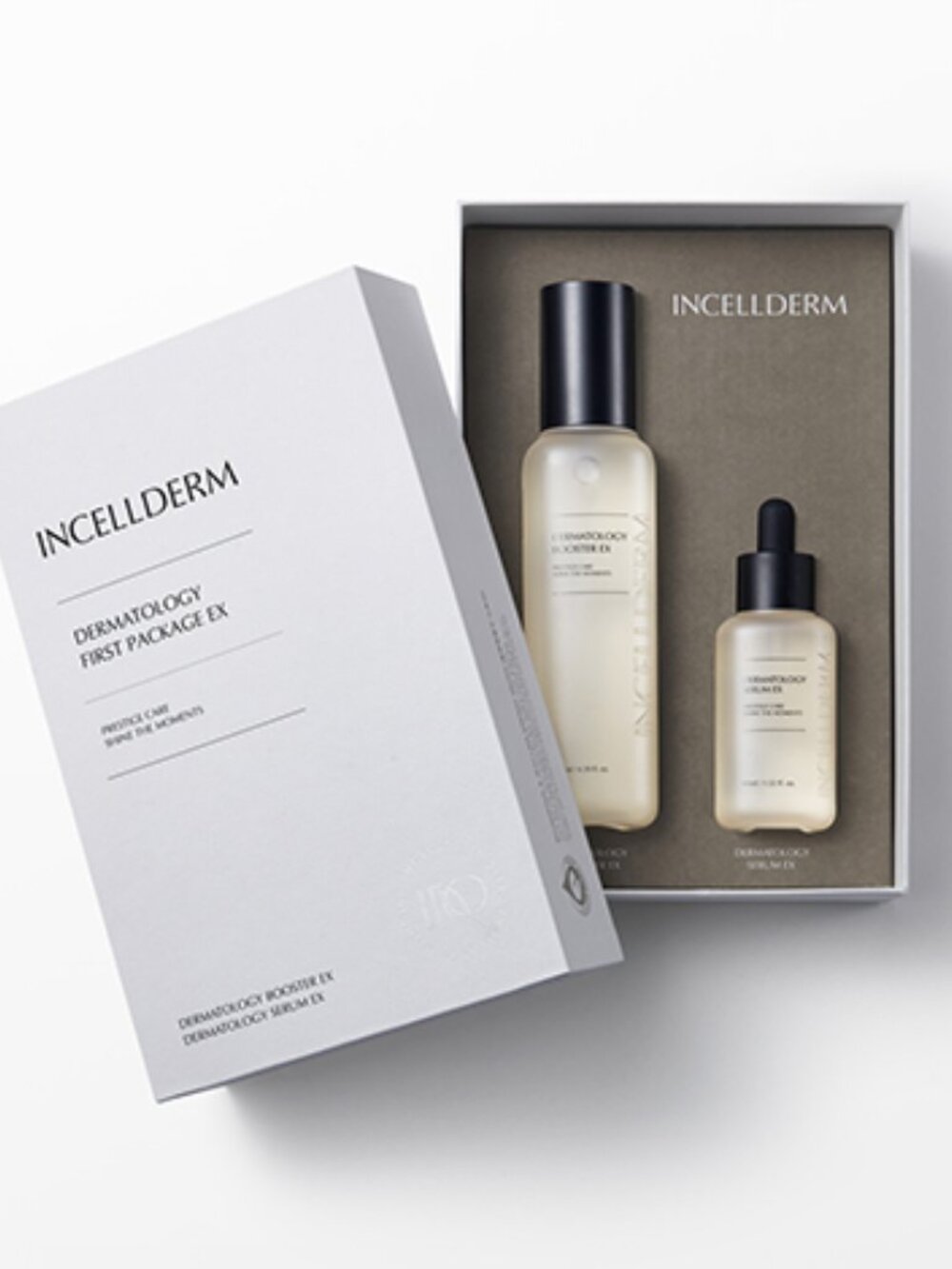 Incellderm Dermatology First Package EX Skincare Set - Booster & Serum